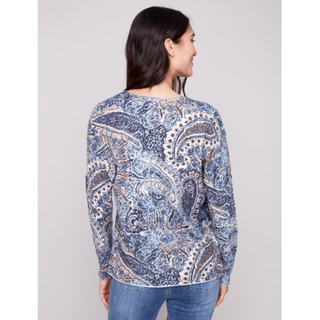 Bohemien V-Neck Sweater - dolly mama boutique