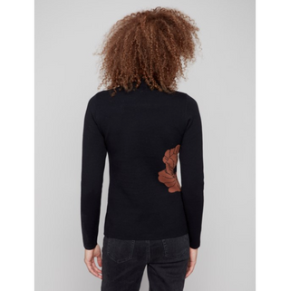 Gutsy Reversible Mock-Neck Sweater