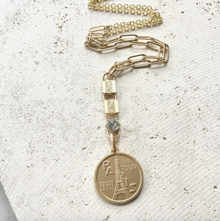 Eiffel Tower Necklace - dolly mama boutique