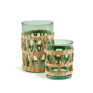 Rattan Cachepots - dolly mama boutique