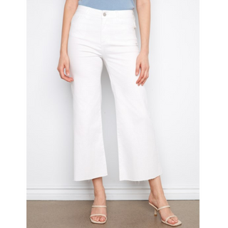 Flared Wide-Leg Denim Pant - dolly mama boutique