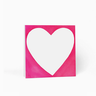 Chunky Heart Notepad