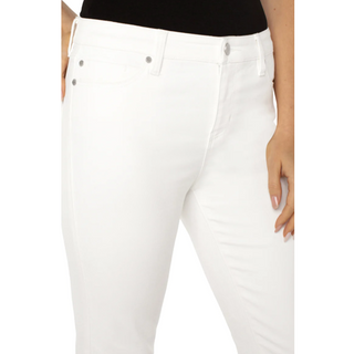 Lucy White Bootcut Jean - dolly mama boutique