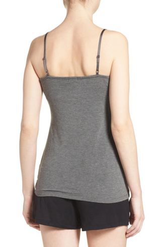 Lace Trim Shelf-Bra Cami
