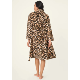 Leopard Plush Robe