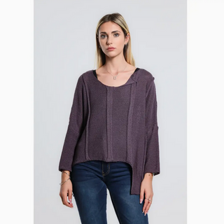 Amani Crop Sweater - dolly mama boutique