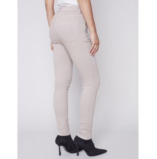 Zipper Pocket Skinny Jean - dolly mama boutique