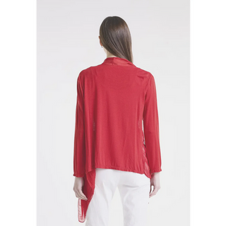 Ansley Tie-Front Wrap - dolly mama boutique