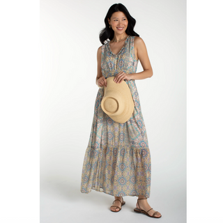 Sleeveless Smocked Dress - dolly mama boutique