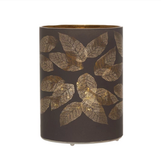 Mercury Glass Leaf LED - dolly mama boutique