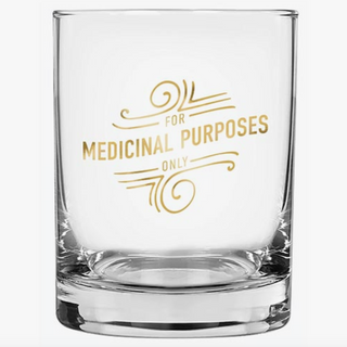 "Medicinal Purposes" Glass - dolly mama boutique