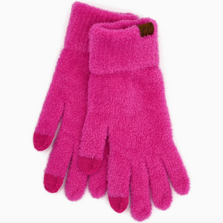 Plush Chenille Gloves - dolly mama boutique