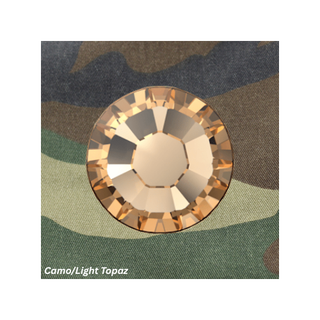 Cameron Hat with Crystal Three Leaves