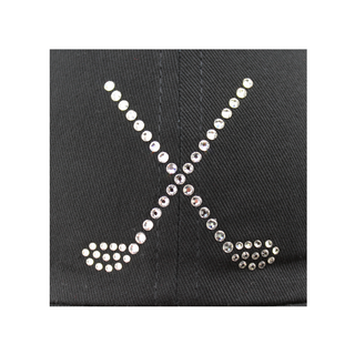 Rachel Cap with Crystal Golf Clubs - dolly mama boutique