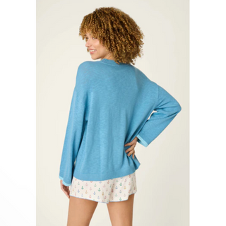Long-Sleeve Anchor Sweater