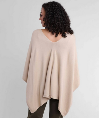 Cotton Cashmere Poncho