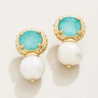 Karina Petite Pearl Earrings