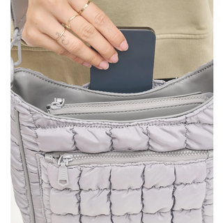 Aura Quilted Puffer Crossbody - dolly mama boutique