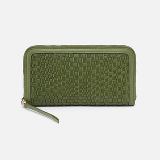 Nila Large Zip-Around Wallet - Woven - dolly mama boutique