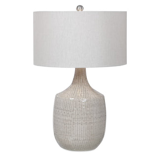 Felipe Grey Table Lamp in Light Gray - view 2