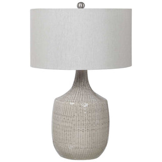 Felipe Grey Table Lamp in Light Gray - view 3