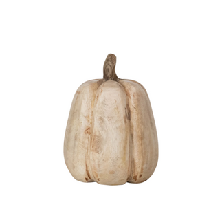 Mango Wood Pumpkin