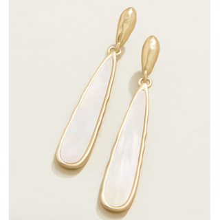 Drip Mother-of-Pearl Earrings