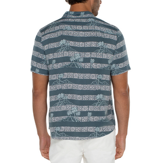 Men's Short-Sleeve Button-Up Shirt - dolly mama boutique