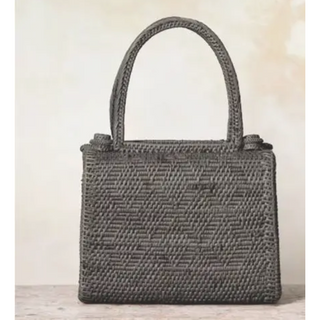 Ata Vine Black Handbag