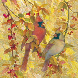 Autumn Flight Cocktail Napkins