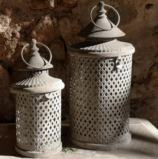 La Luna Rustique Lantern 54144 - dolly mama boutique
