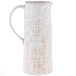 Mason Pitcher - Linen - dolly mama boutique