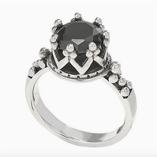 Sovereign Black Ring - dolly mama boutique