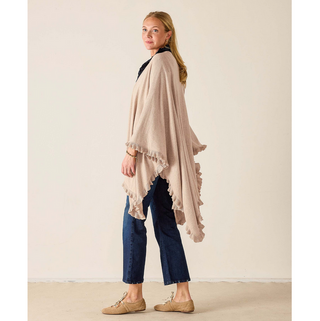 Charleston Ruffle Wrap - dolly mama boutique