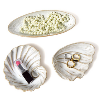 Shell Tidbit Dishes - dolly mama boutique