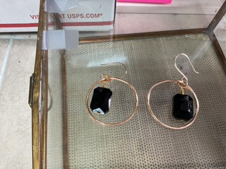 Hoop Crystal Drop 0663