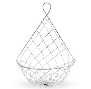 French Wire Hanging Basket 54168 - dolly mama boutique