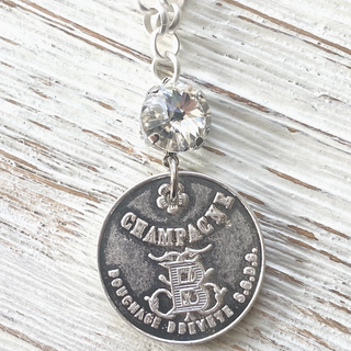 Champagne Coin Necklaces