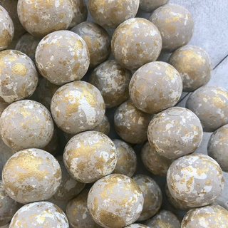 Natural Oyster Blessing Beads - dolly mama boutique