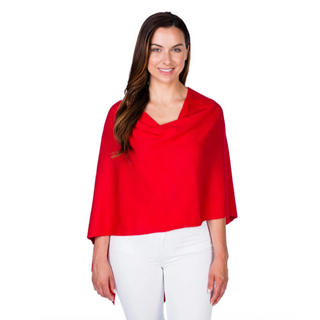 Cotton Cashmere Poncho