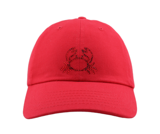 Rachel Cap with Crystal Crab - dolly mama boutique