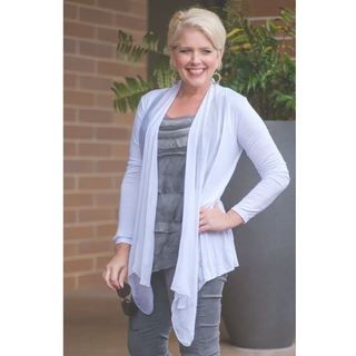 Carla Open Cardigan - dolly mama boutique
