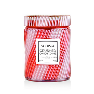Crushed Candy Cane Candles - dolly mama boutique