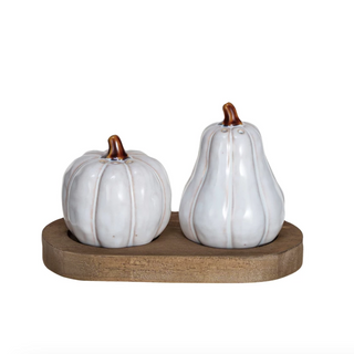 Pumpkin Salt & Pepper Set - dolly mama boutique