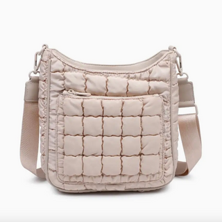 Aura Quilted Puffer Crossbody - dolly mama boutique