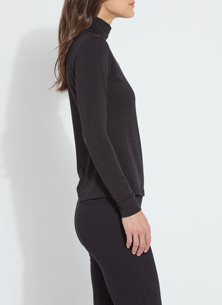 Essential Long Sleeve Turtleneck - Black - view 3