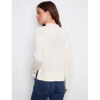 Raglan-Sleeve "Ski" Sweater