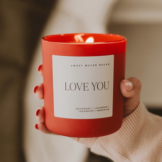 "Love You" Soy Candle