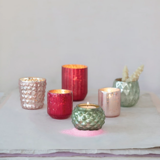 Mercury Glass Votives - dolly mama boutique