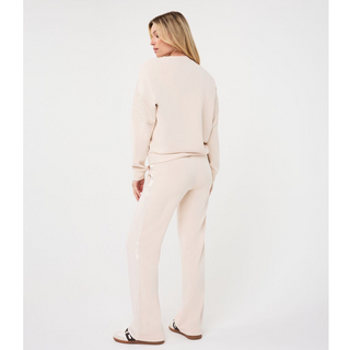 Modal Trousers with Satin Trim